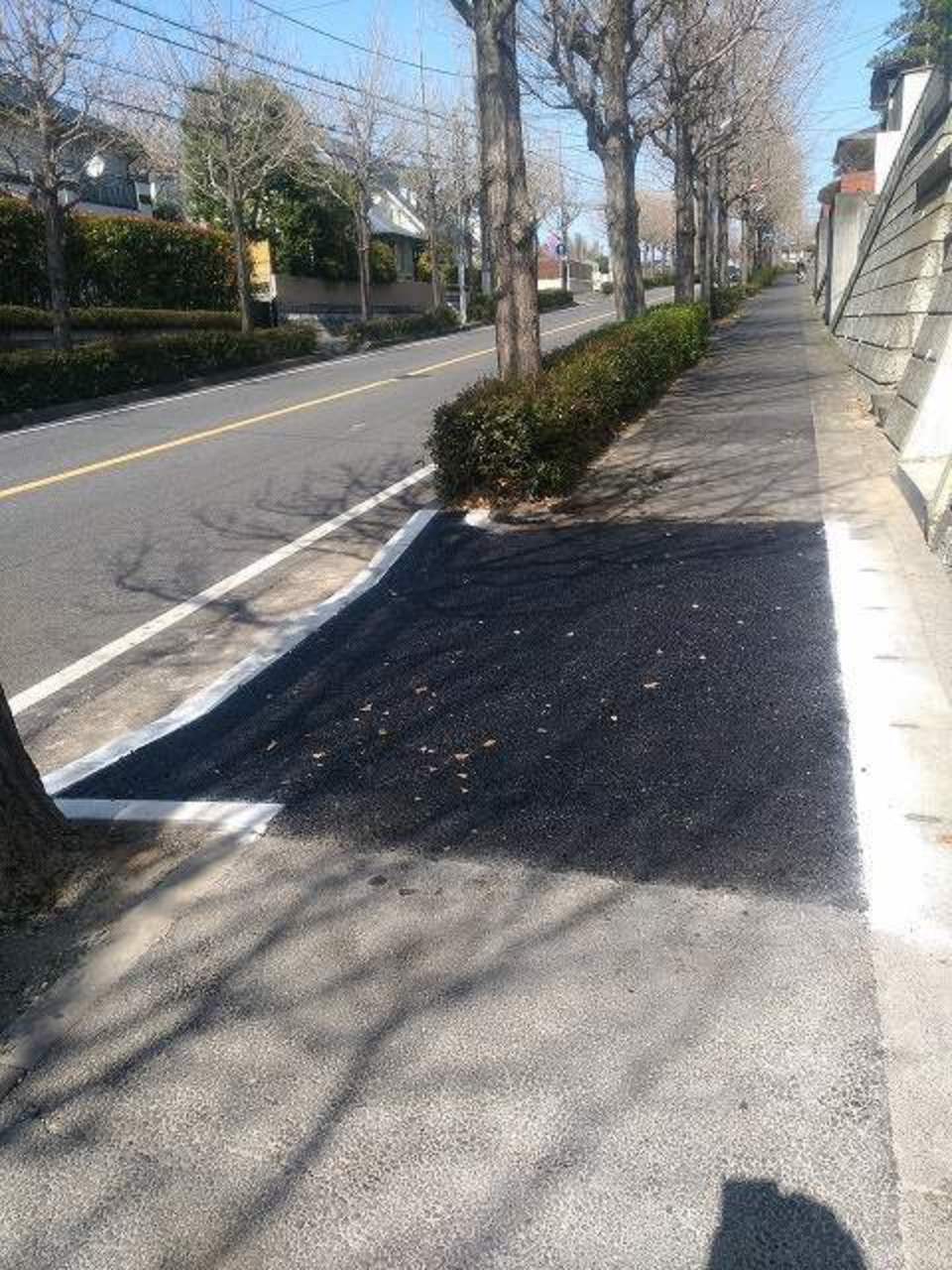 歩道切り下げ工事