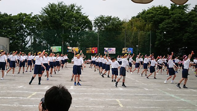 柿生中学校体育祭